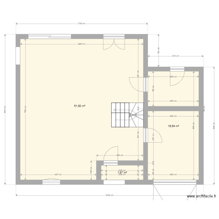 Maison. Plan de 0 pièce et 0 m2