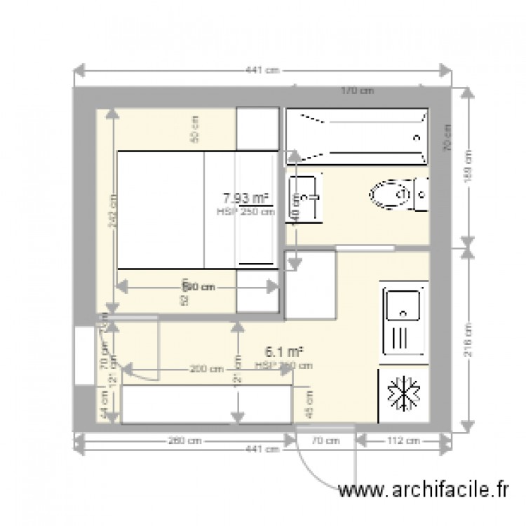 cave n 4 . Plan de 0 pièce et 0 m2