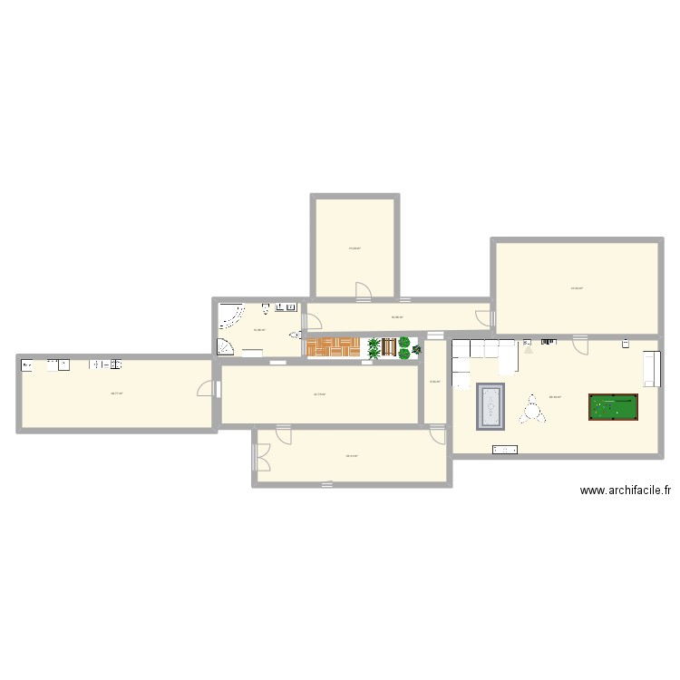 link. Plan de 9 pièces et 262 m2