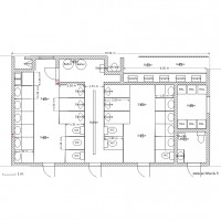 Sanitaire 200pl V2 cotes internes