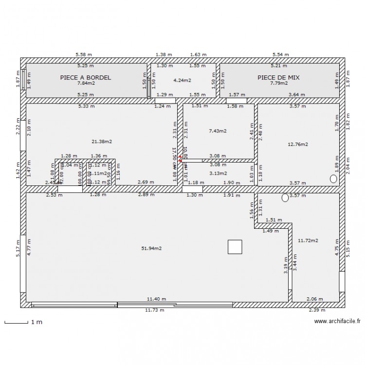 maison rdc autre essai. Plan de 0 pièce et 0 m2