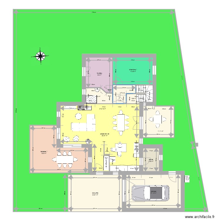 PROJETNB53nad. Plan de 0 pièce et 0 m2