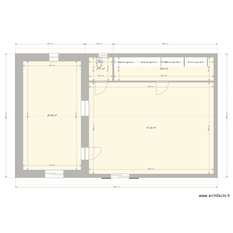 dojo 7. Plan de 0 pièce et 0 m2