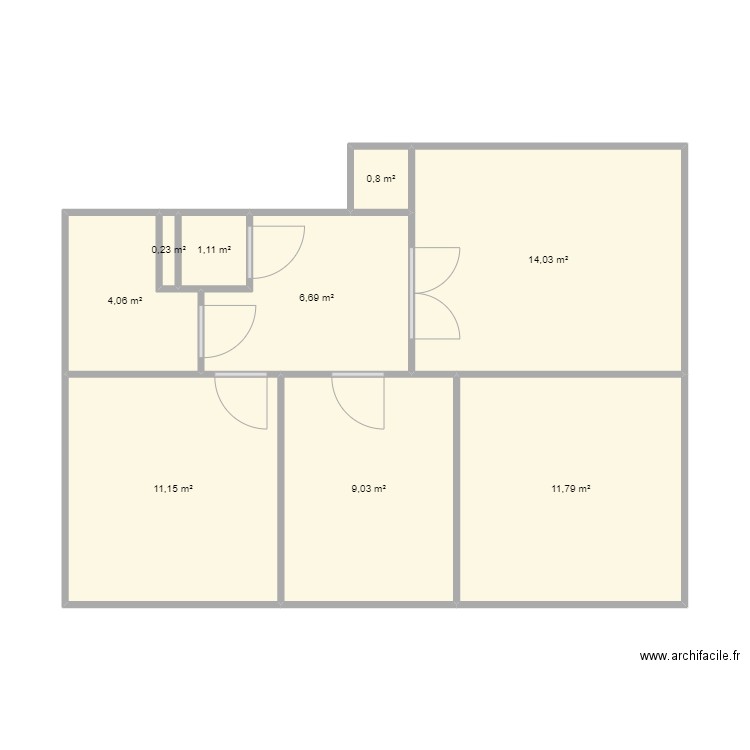 appartement valence . Plan de 0 pièce et 0 m2