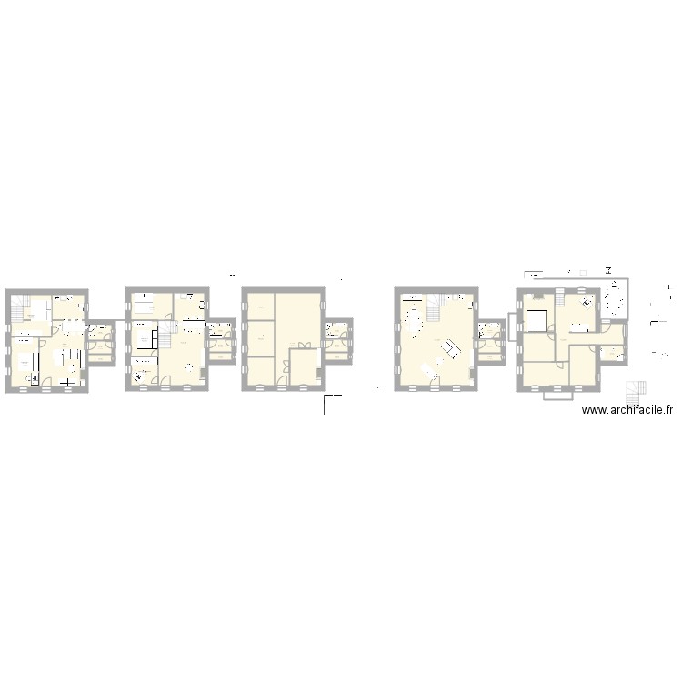 Maison Amaliada RDC. Plan de 0 pièce et 0 m2