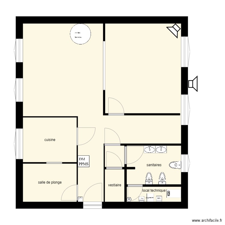 cantine schmidt. Plan de 0 pièce et 0 m2