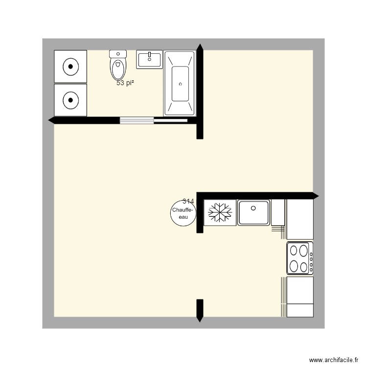 Maison 7. Plan de 0 pièce et 0 m2