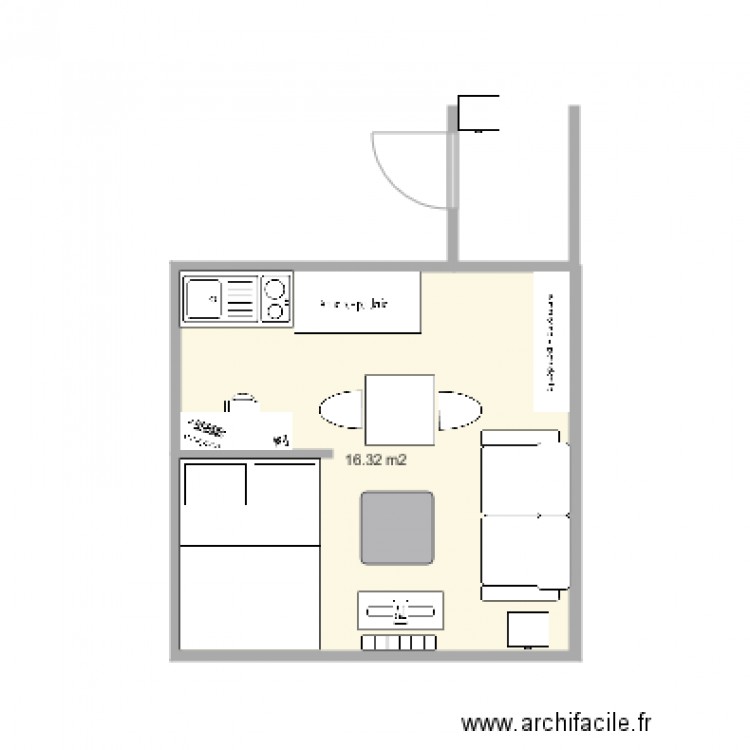 plan ecouflant. Plan de 0 pièce et 0 m2