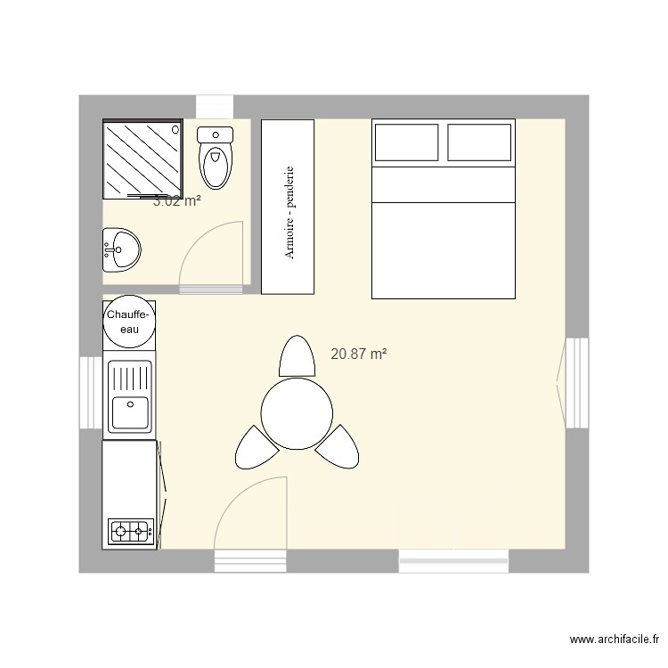 maison mini. Plan de 0 pièce et 0 m2