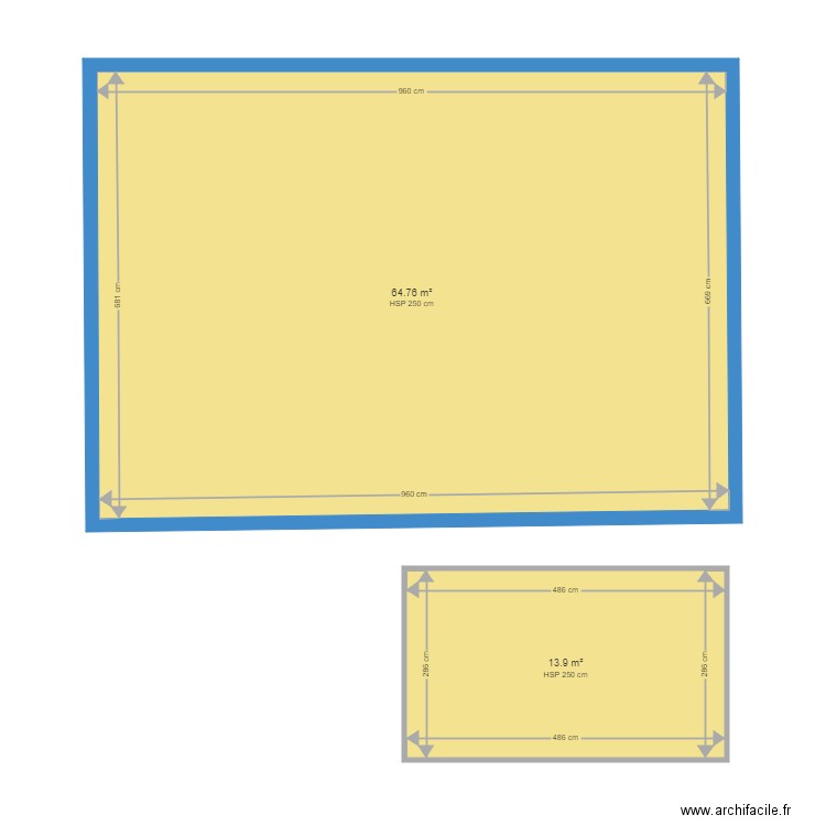 bungalow 2 moorea. Plan de 0 pièce et 0 m2