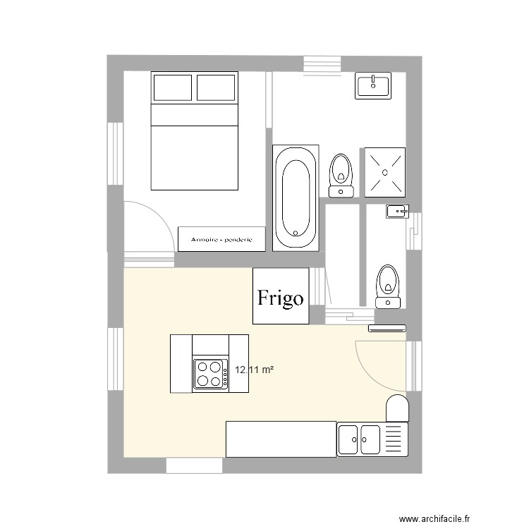 cuisine02. Plan de 0 pièce et 0 m2