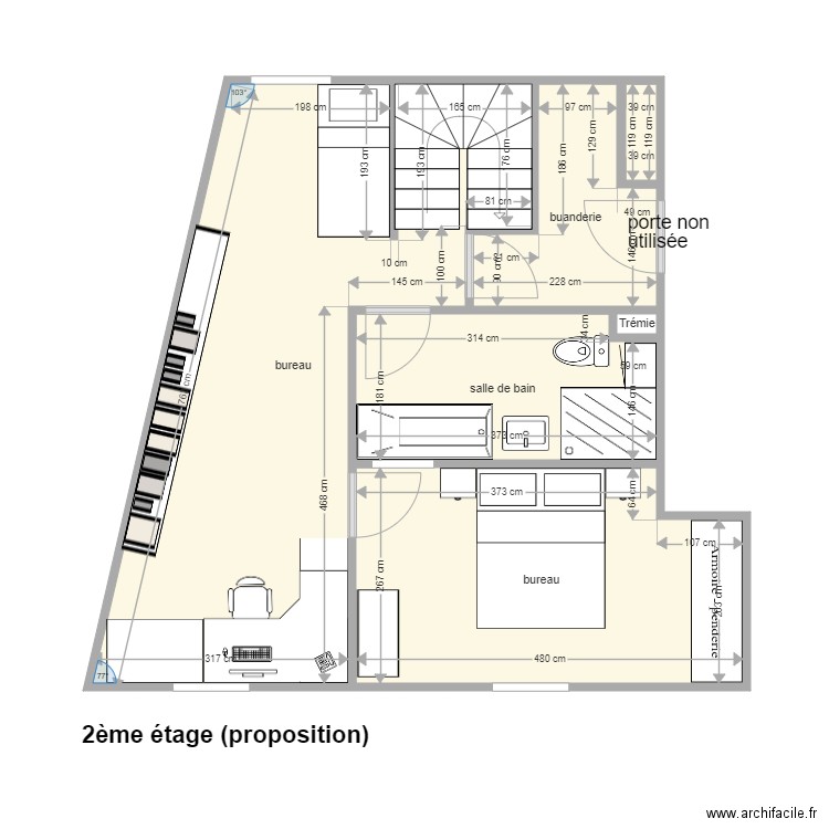 Duplex31v2. Plan de 0 pièce et 0 m2