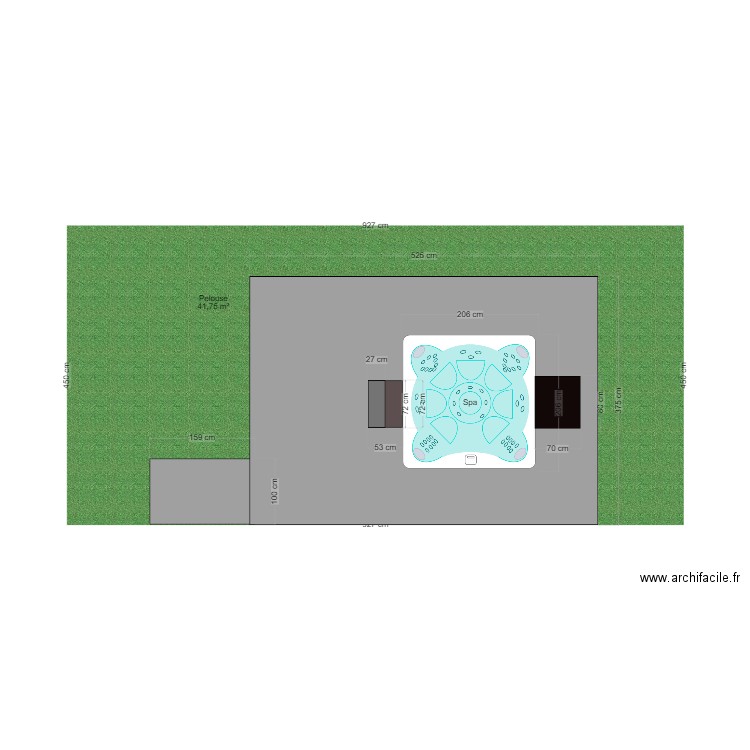 pommier. Plan de 0 pièce et 0 m2