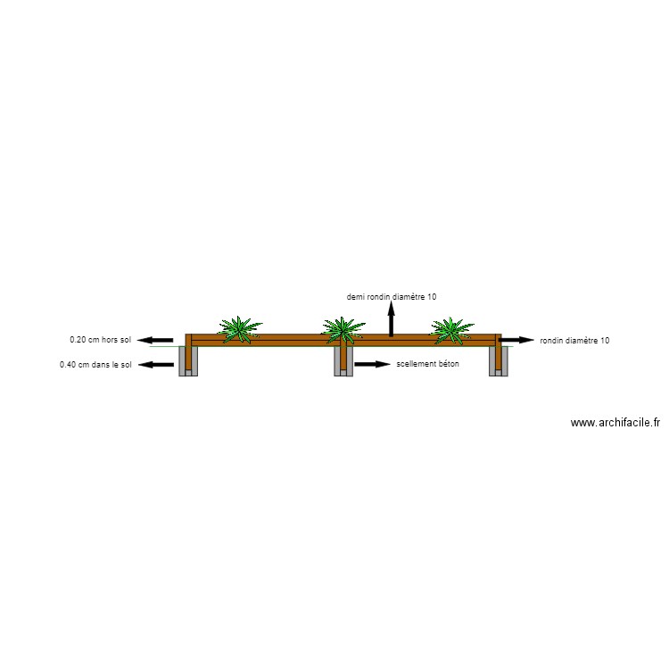 duron coupe technique. Plan de 0 pièce et 0 m2