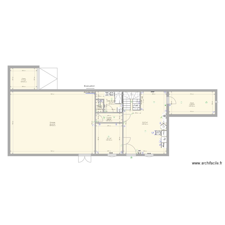 Saint Antheme RDC bis. Plan de 0 pièce et 0 m2