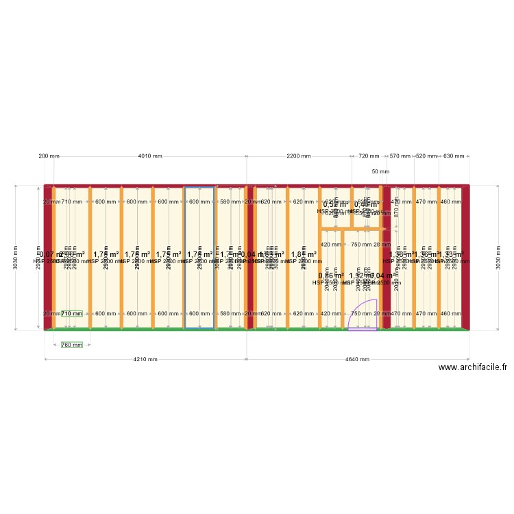 PENT BAS-AIRE DE STATIONNEMENT & BUCHER. Plan de 0 pièce et 0 m2