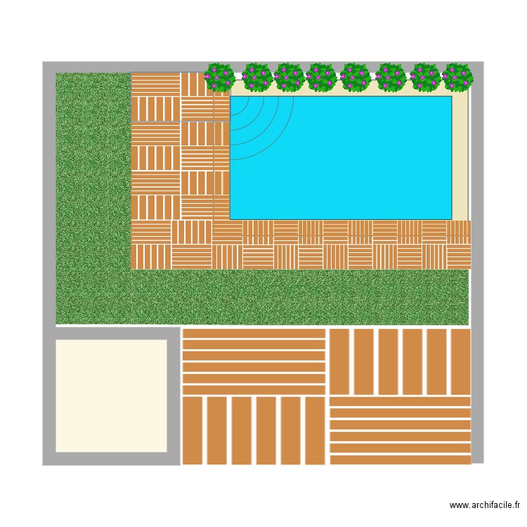 Piscine Saint Gilles. Plan de 0 pièce et 0 m2