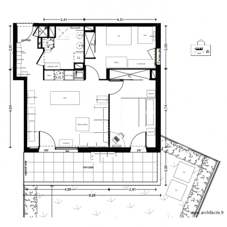 app1001 clean. Plan de 0 pièce et 0 m2