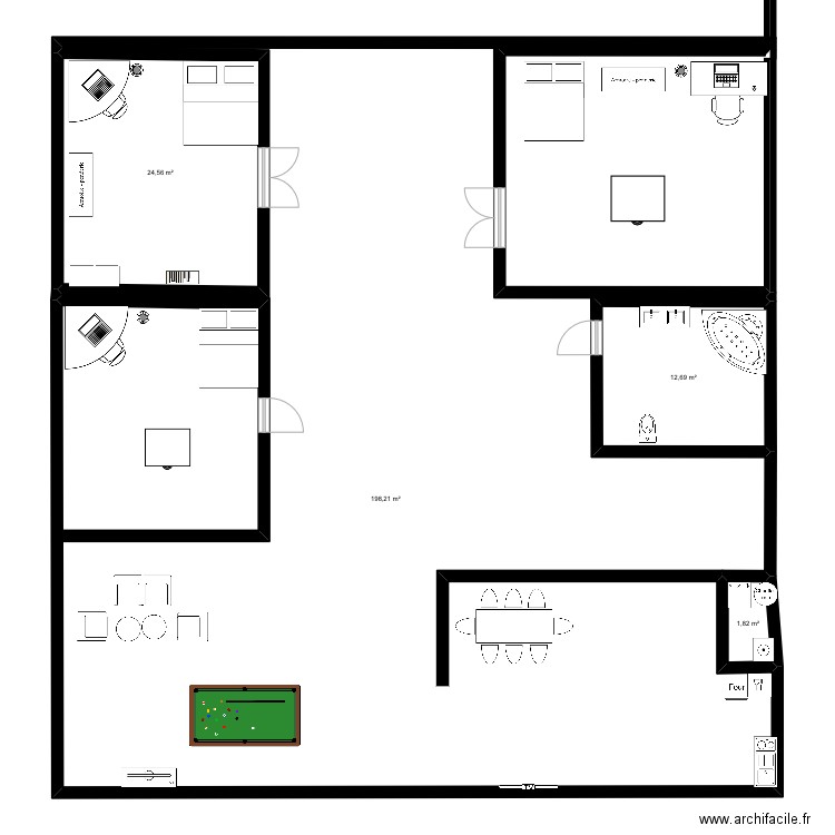 Maiso de rêve. Plan de 0 pièce et 0 m2