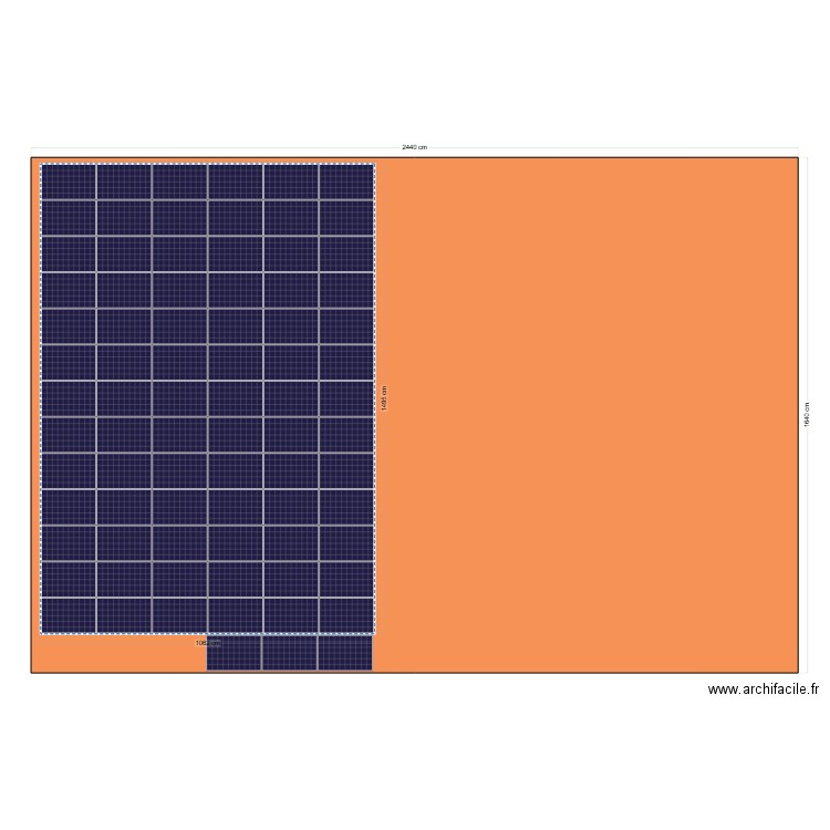 maman 36 kwc. Plan de 0 pièce et 0 m2