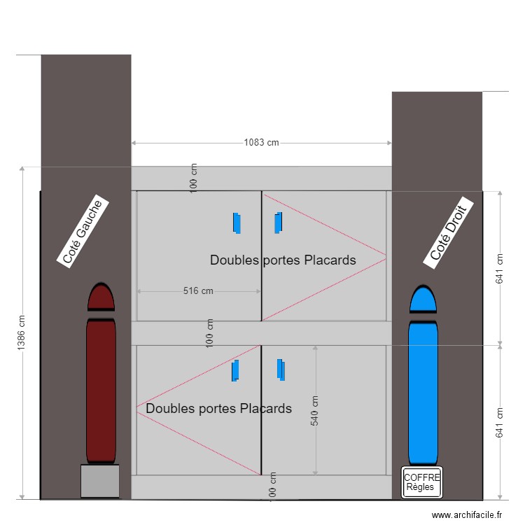 Fourgon fond 2. Plan de 0 pièce et 0 m2