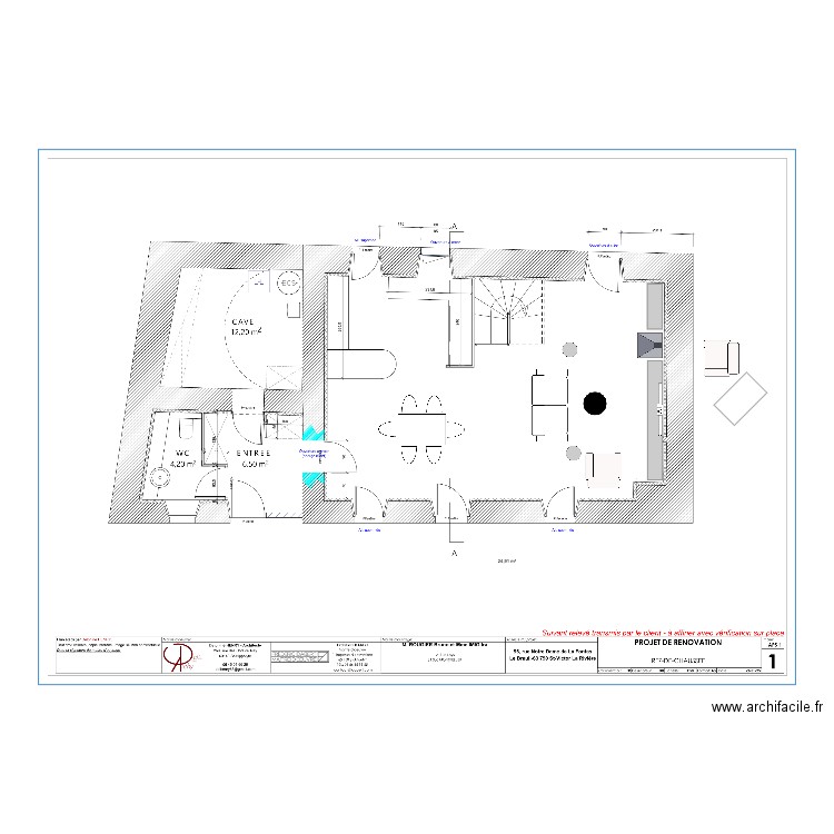 Amenagement Salon 1. Plan de 0 pièce et 0 m2