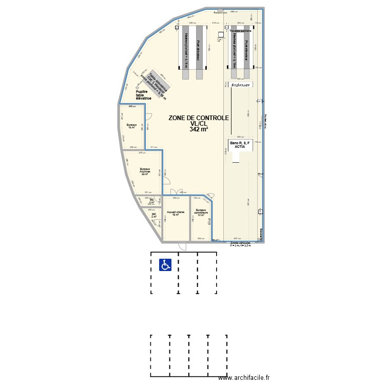 CCT mixte VL/CL SAINT SAULVE 2024. Plan de 7 pièces et 421 m2