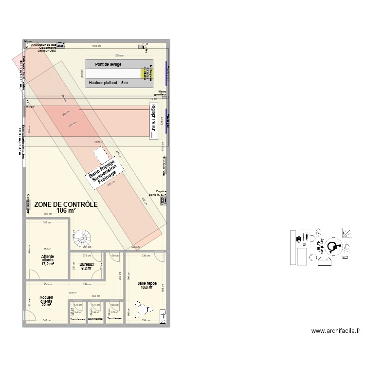 CCT VL MONTIVILLIERS 76QUMO. Plan de 8 pièces et 259 m2