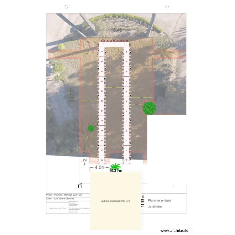 TANIA V6 - 150 PAX. Plan de 0 pièce et 0 m2