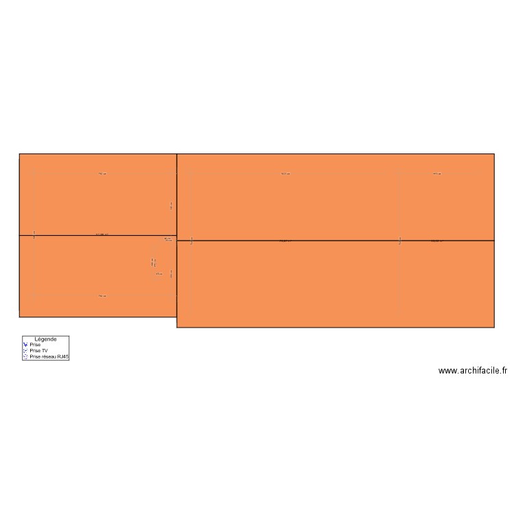 Montortu_Toiture. Plan de 3 pièces et 161 m2