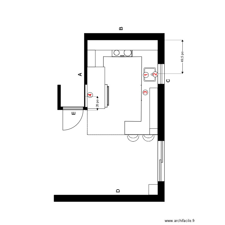 Noonan plomberie. Plan de 0 pièce et 0 m2