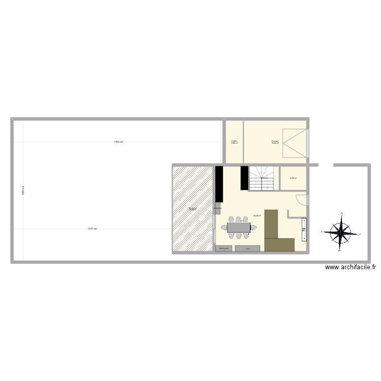 MalaBrus. Plan de 6 pièces et 104 m2