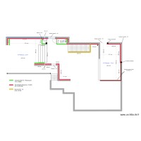 Roc Mer  - R+1 - Plan de masse / Cloisons/Doublage (Version 26.12)