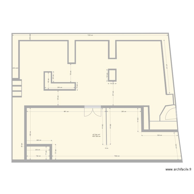 terrasse Menton. Plan de 8 pièces et 137 m2