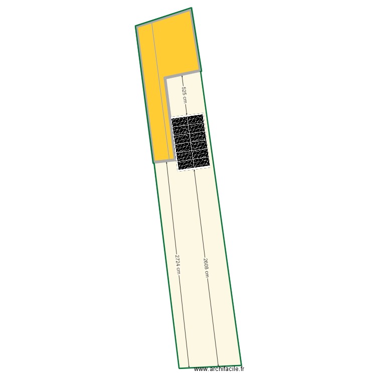 GRASLIN PATRICK plan de masse. Plan de 1 pièce et 83 m2