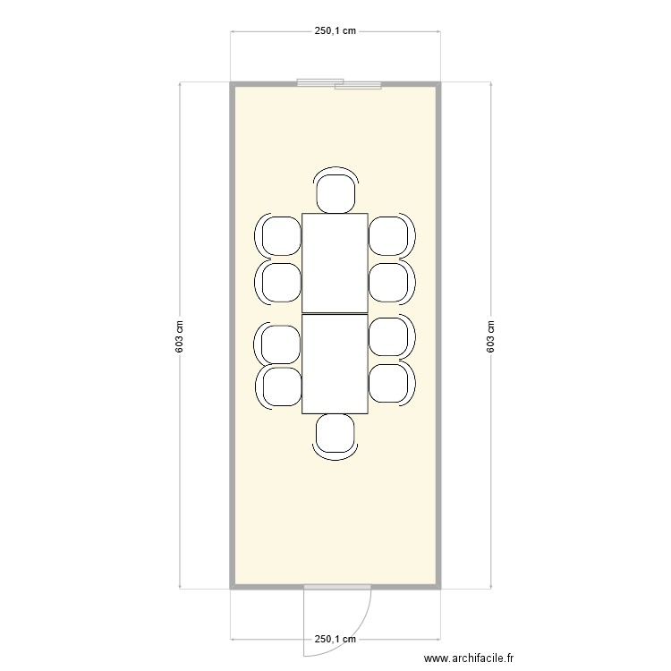 STAL TP CHANTIER LYON 5. Plan de 1 pièce et 14 m2