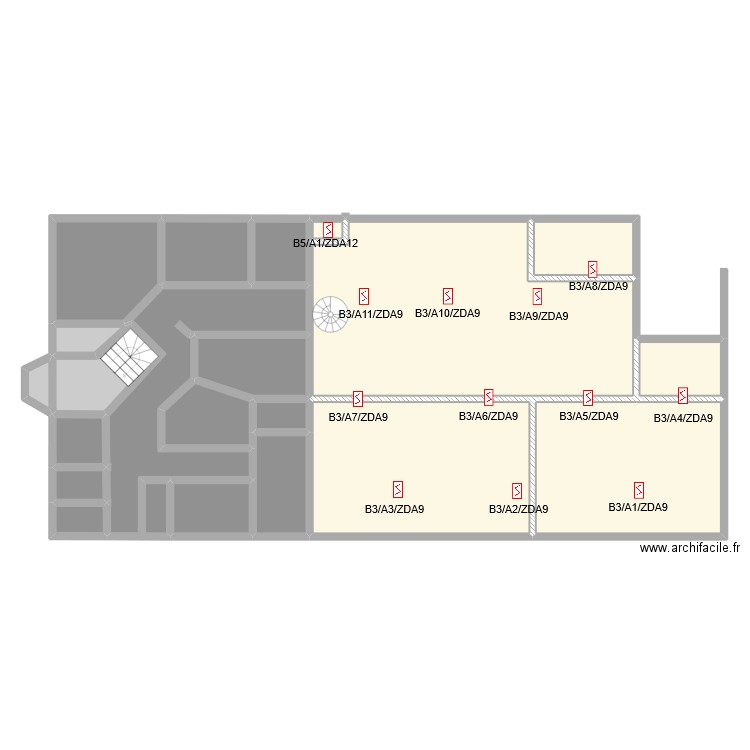 colca toiture inc. Plan de 21 pièces et 278 m2