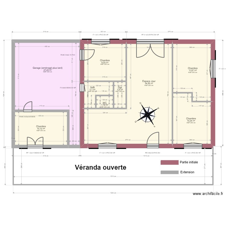 SCI SIMSEK BICICI. Plan de 9 pièces et 110 m2