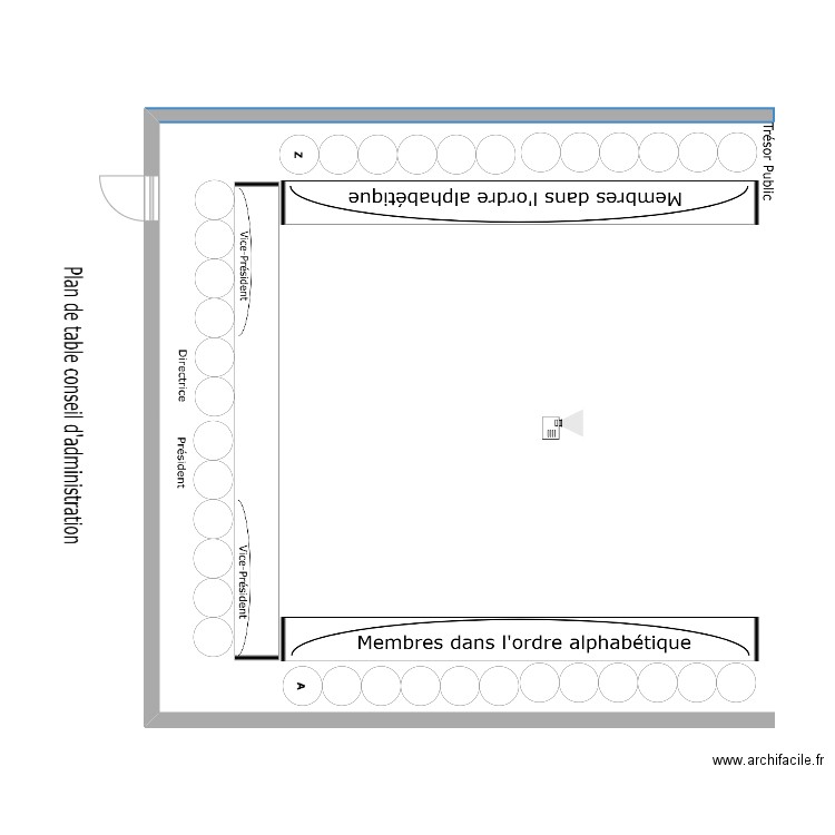 Salle CA1. Plan de 0 pièce et 0 m2