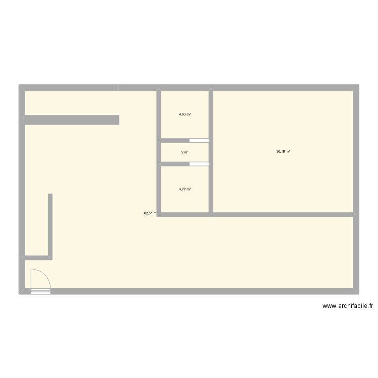 ingénierie. Plan de 5 pièces et 130 m2