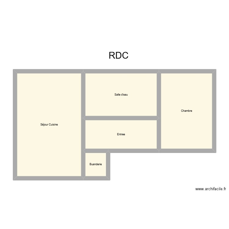 350602078. Plan de 5 pièces et 73 m2