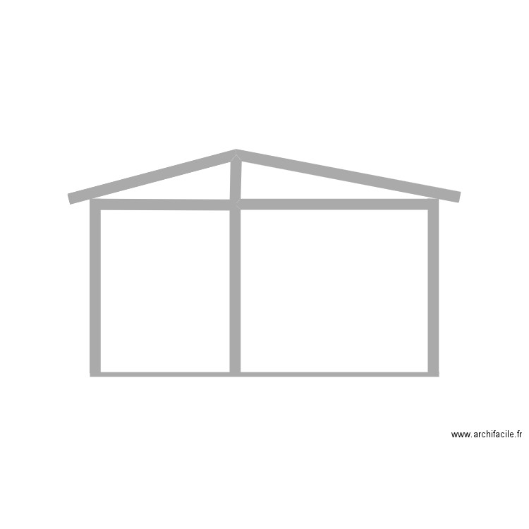 garage. Plan de 0 pièce et 0 m2