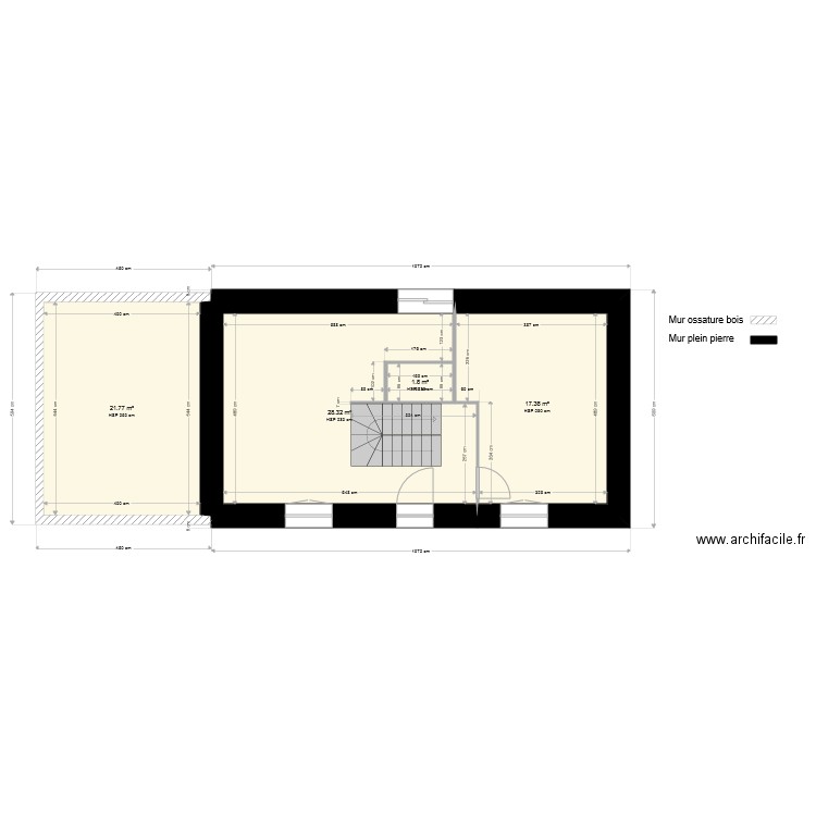 Quimperle extension projet 4. Plan de 0 pièce et 0 m2