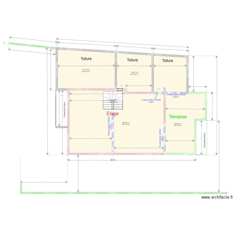  Rez de chaussée . Plan de 0 pièce et 0 m2