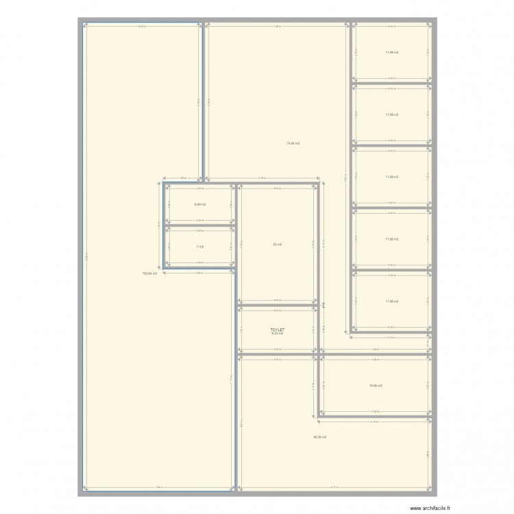 PROJ Vb. Plan de 0 pièce et 0 m2