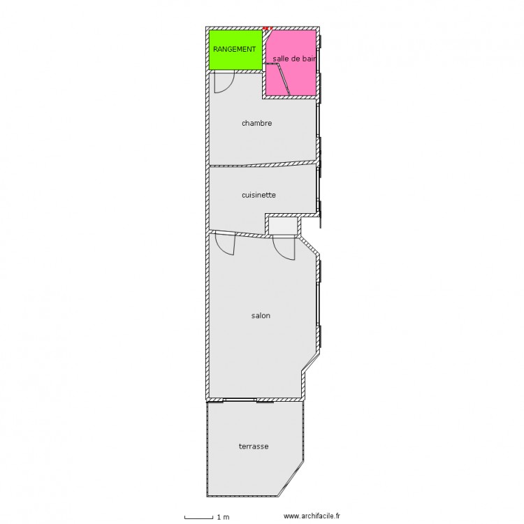 PLAN APPARTEMENT. Plan de 0 pièce et 0 m2