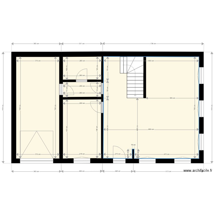 Rez    toulal 3. Plan de 0 pièce et 0 m2