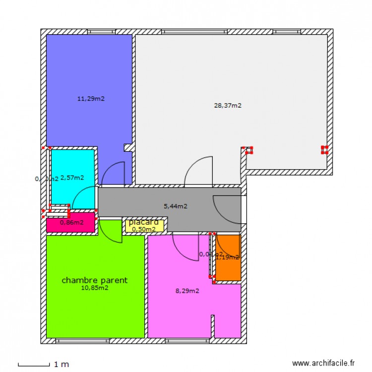 jy 3.1.1 modif jy. Plan de 0 pièce et 0 m2