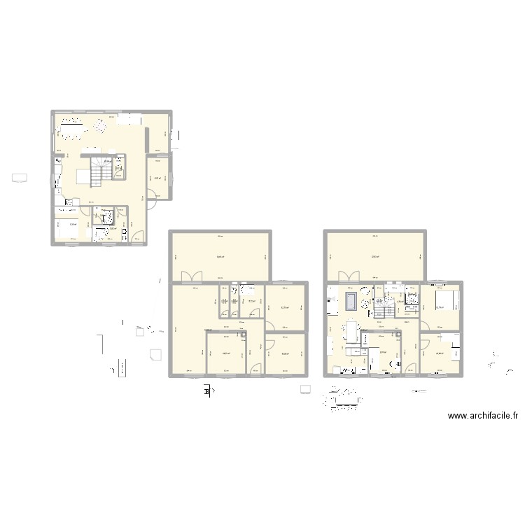 fverte. Plan de 22 pièces et 319 m2