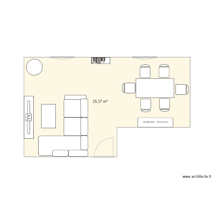 SALON. Plan de 0 pièce et 0 m2